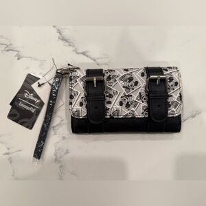 Loungefly Disney Mickey Mouse Black and White Comic Wallet